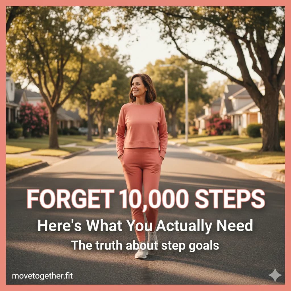 Forget 10,000 Steps: Here's What You Actually Need